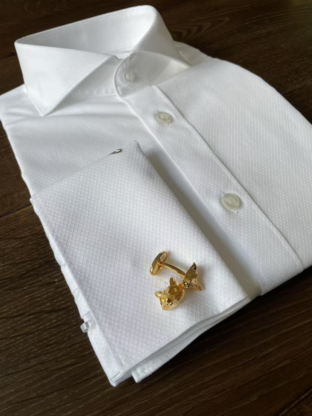 Golden Fox cufflinks