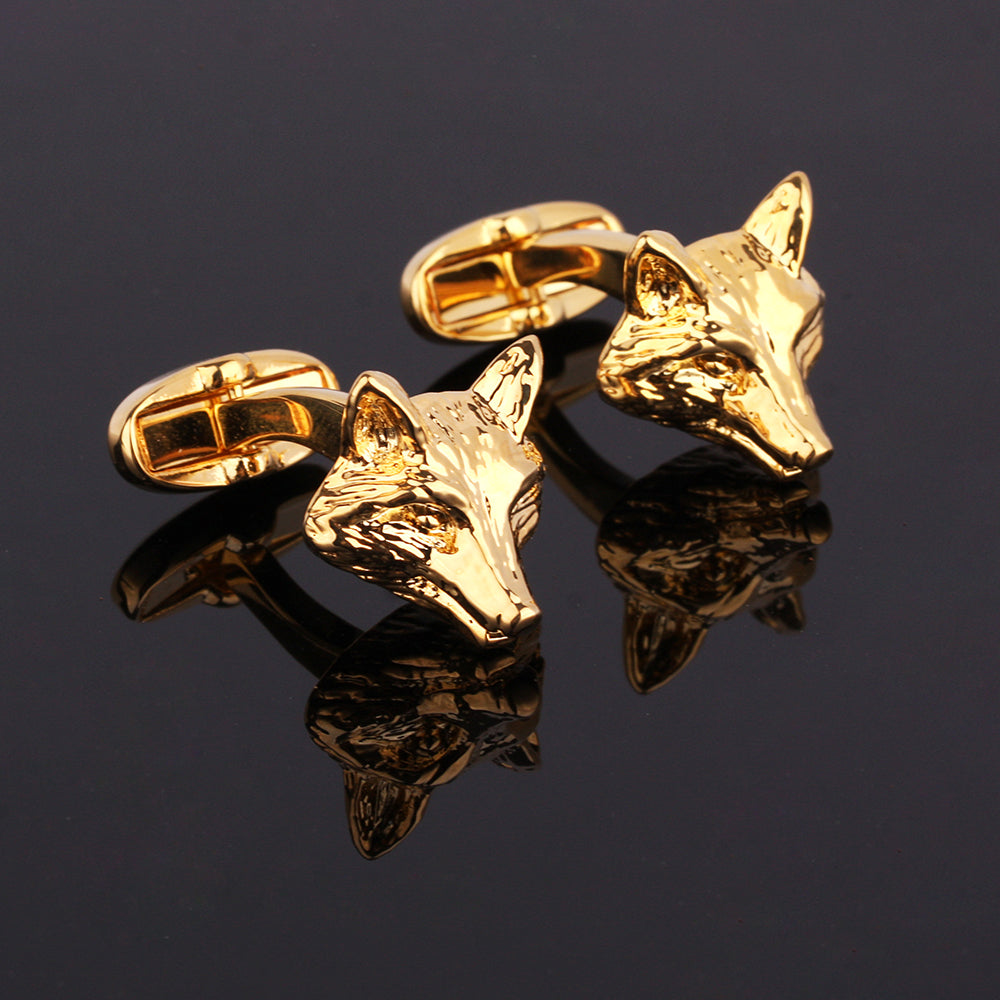 Golden Fox cufflinks
